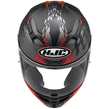 HJC I10 Pitfall Helmet - Black/Silver/Red - MC-1SF_1410858