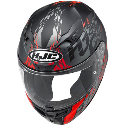 HJC I10 Pitfall Helmet - Black/Silver/Red - MC-1SF_1410857