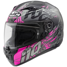 HJC I10 Pitfall Helmet - Black/Silver/Pink - MC-8SF_1410912