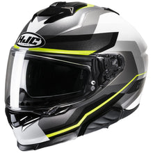 HJC I71 Nior Helmet - Black/ Silver/ White/ Hi-Vis - MC-3HSF_1412385