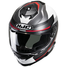 HJC I71 Nior Helmet - Black/ Silver/ White/ Red - MC-1SF_1412434