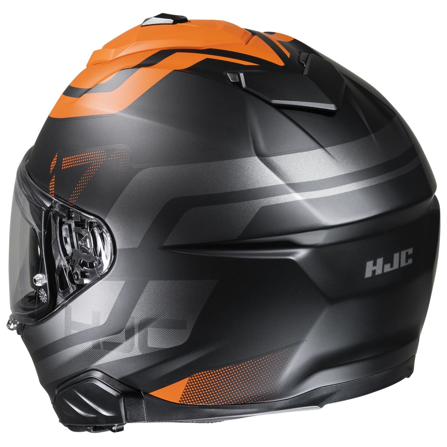 HJC I71 Enta Helmet - Black/Orange - MC-7SF_1412491