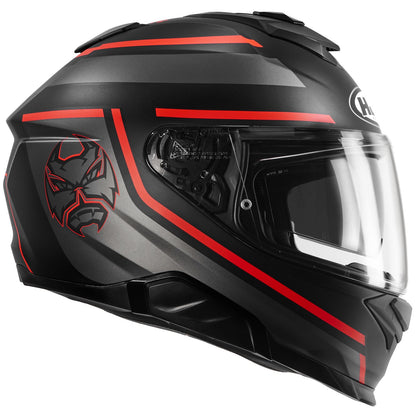 HJC I71 FQ20 Helmet - Black/Red - MC-1SF_1412451
