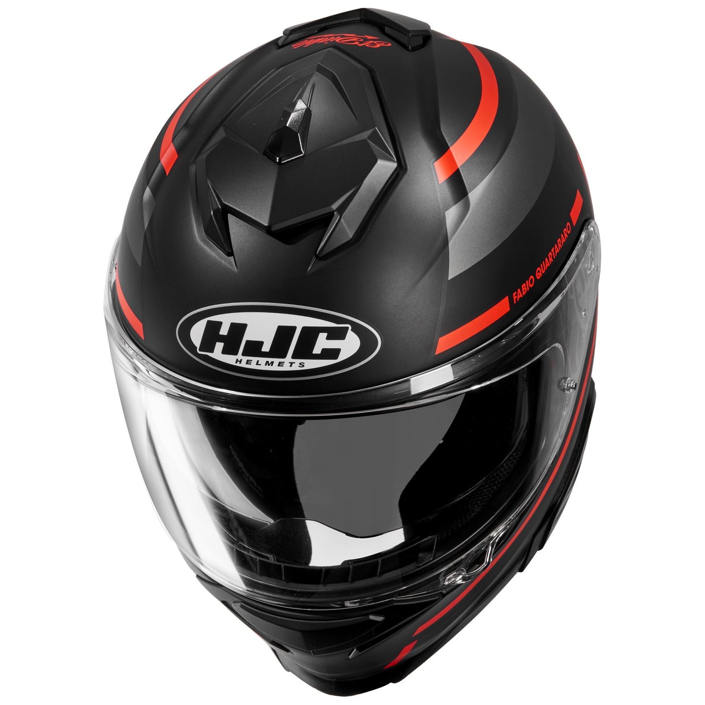 HJC I71 FQ20 Helmet - Black/Red - MC-1SF_1412449