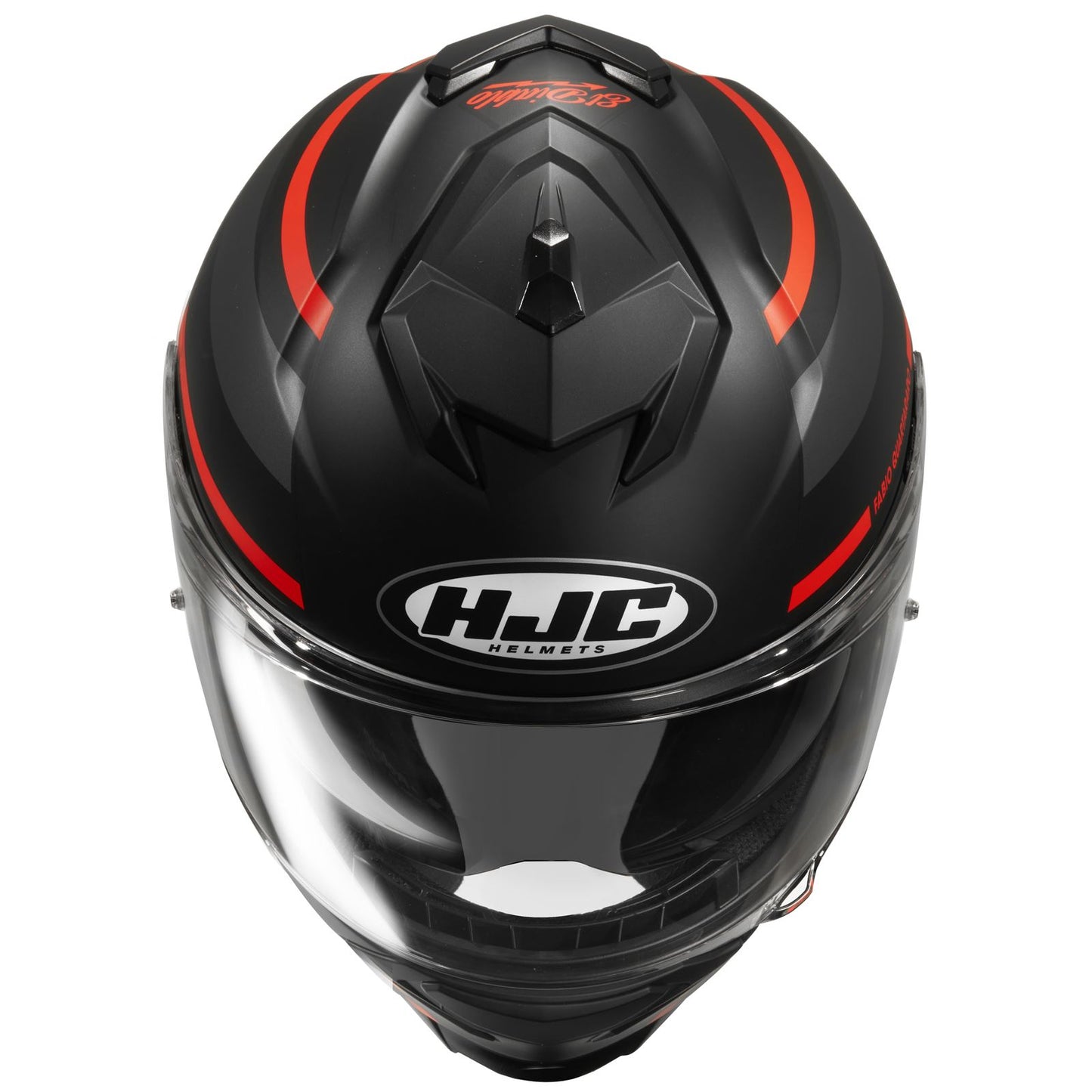 HJC I71 FQ20 Helmet - Black/Red - MC-1SF_1412448