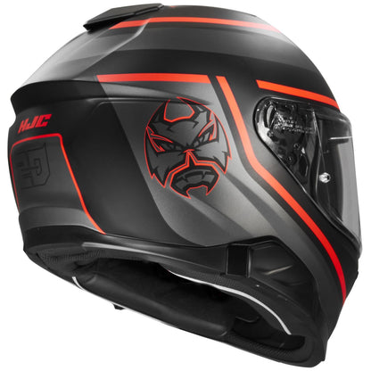 HJC I71 FQ20 Helmet - Black/Red - MC-1SF_1412457