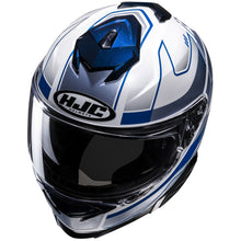 HJC I71 Iorix Helmet - Silver/White/Blue - MC-2_1412528