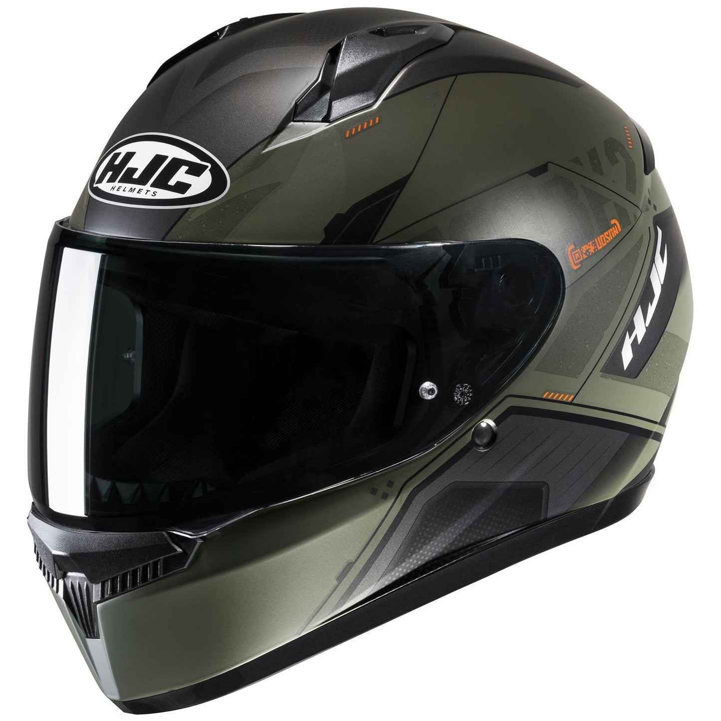 C10 Inka Helmet - Black/Matte Green - MC-7SF - Large_1400744
