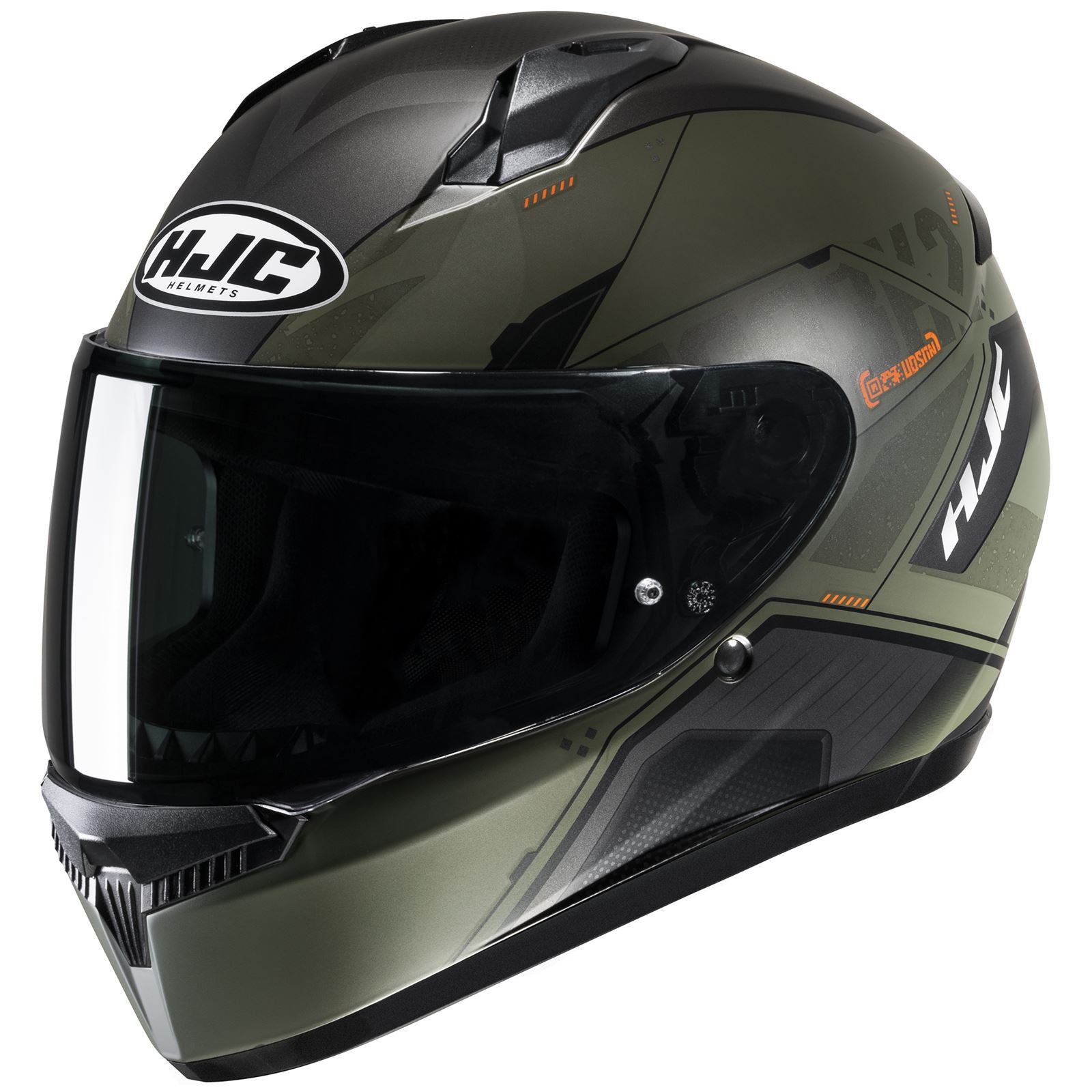 C10 Inka Helmet - Black/Matte Green - MC-7SF - Large_1400744