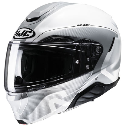 RPHA 91 Combust Modular Helmet - White/Silver - MC-10 - Small_1412075