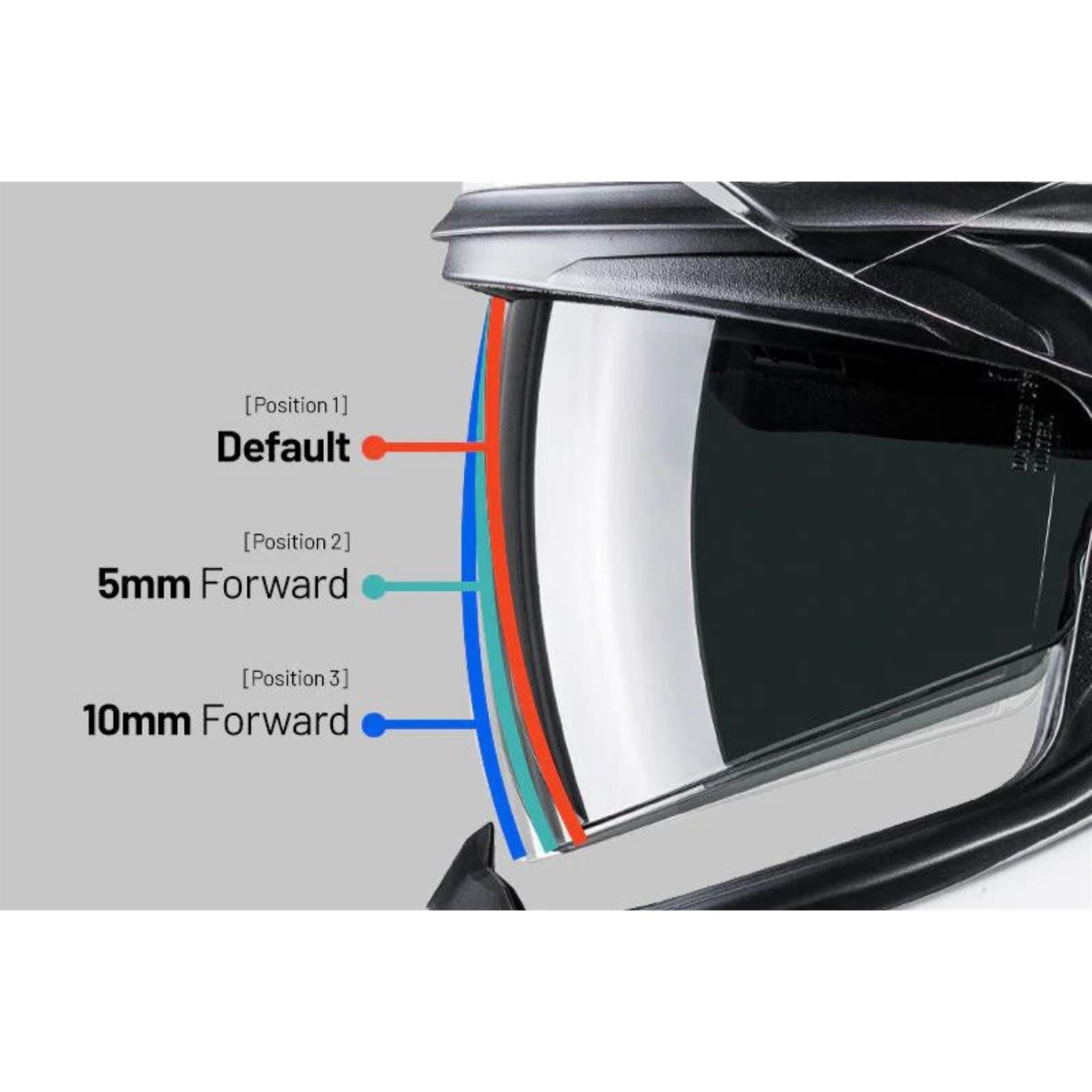 RPHA 91 Combust Modular Helmet - Black/Red - MC-1SF - Small_1412266