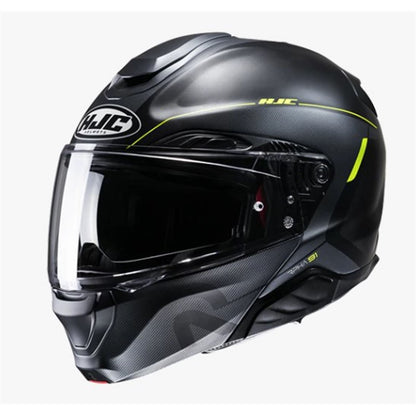 RPHA 91 Combust Modular Helmet - Black/Hi-Vis - MC-3HSF - 2XL_1536267