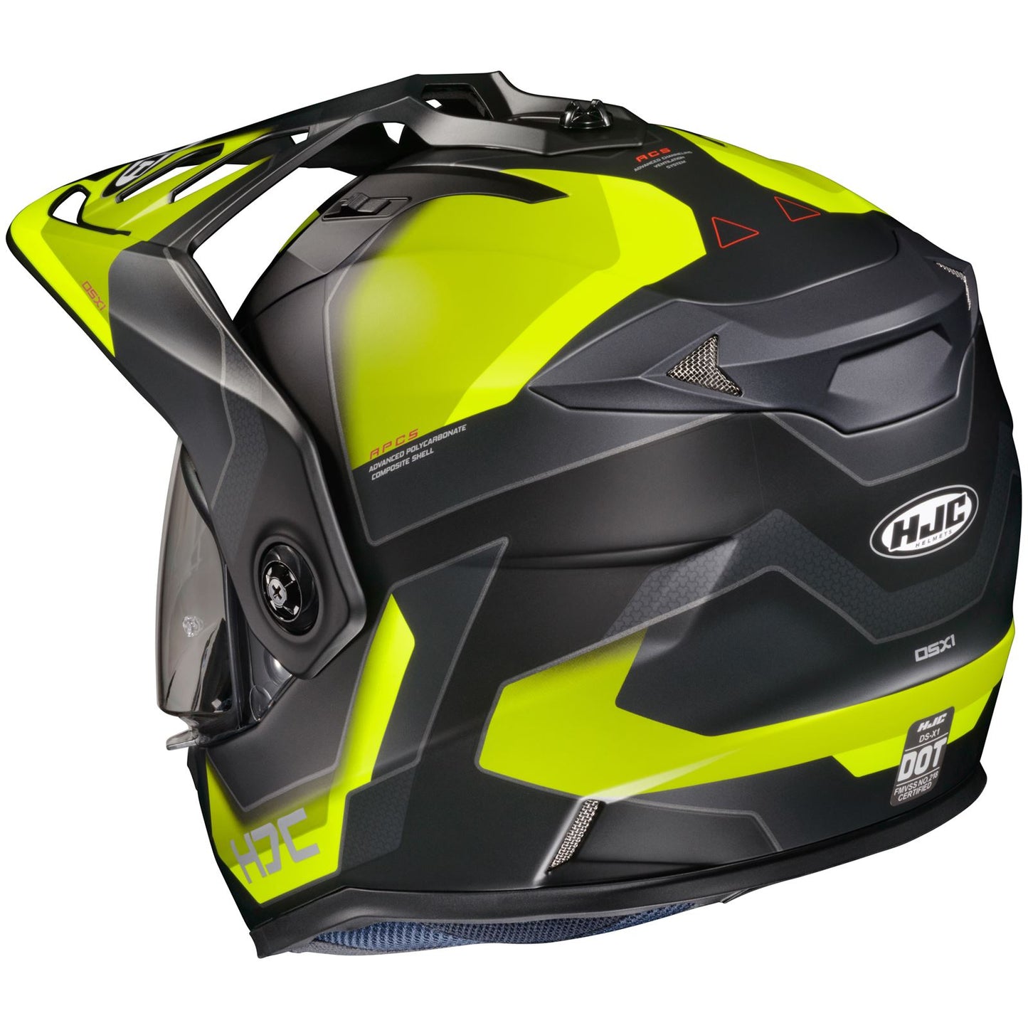 DS-X1 Synergy Helmet - Black/Hi-Vis - MC-3HSF - XL_1411877
