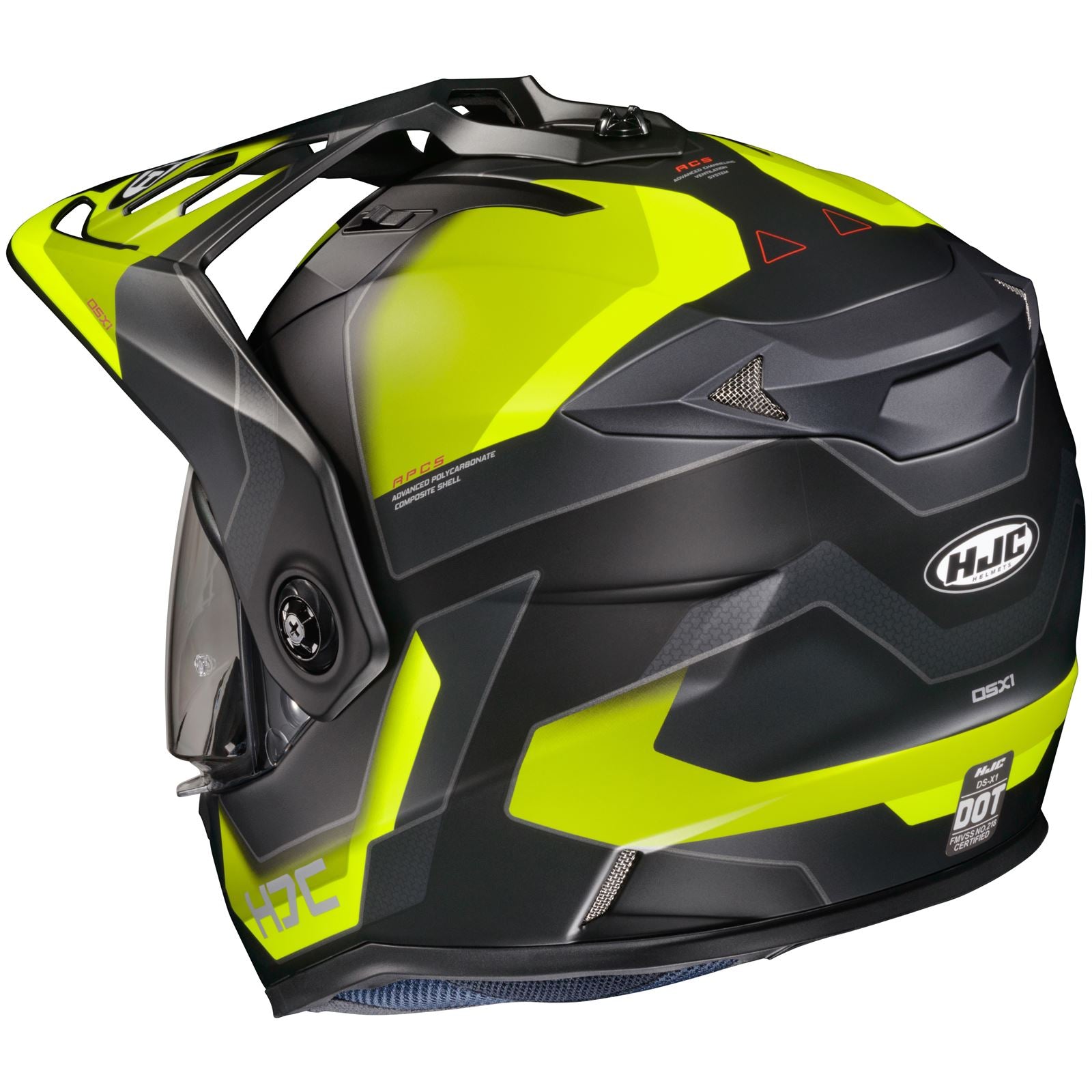DS-X1 Synergy Helmet - Black/Hi-Vis - MC-3HSF - XL_1411877