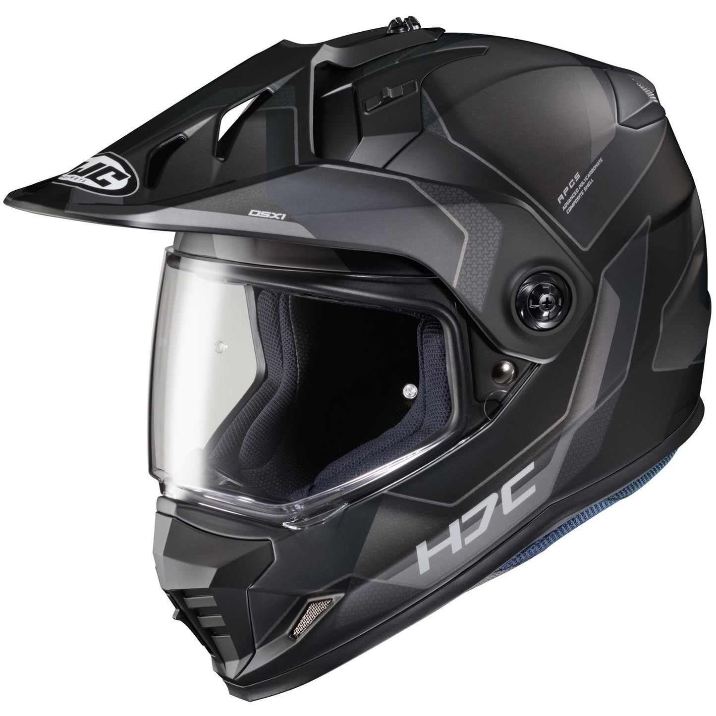 HJC DS-X1 Synergy Helmet - Black/Grey - MC-5SF_1411881