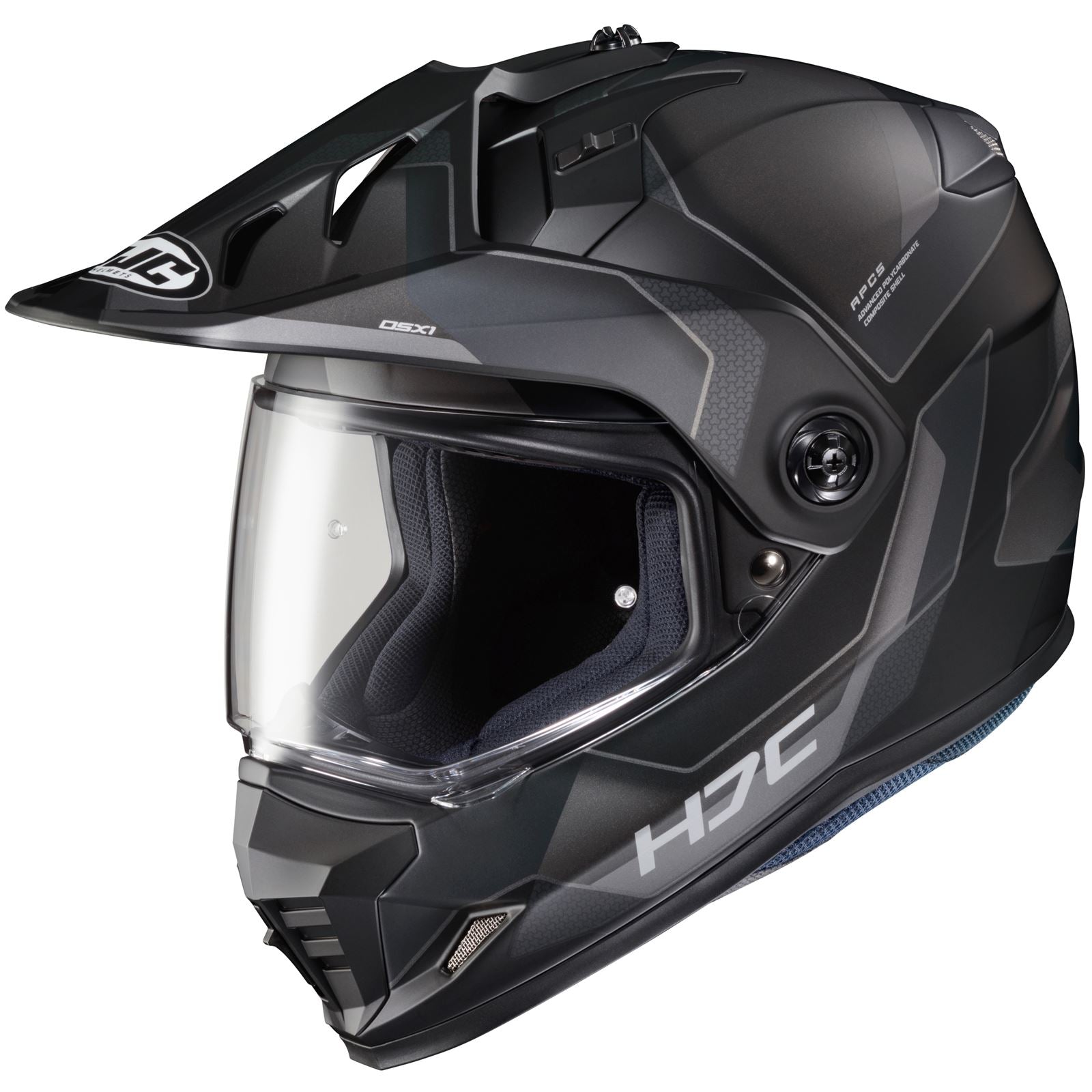 HJC DS-X1 Synergy Helmet - Black/Grey - MC-5SF_1411881