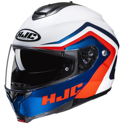 HJC C91 Nepos Helmet - White/Blue/Orange - MC21_1411840