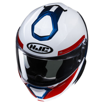 HJC I91 Bina Helmet - Red/White/Blue - MC-21_1415474