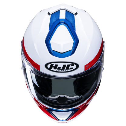 HJC I91 Bina Helmet - Red/White/Blue - MC-21_1415475