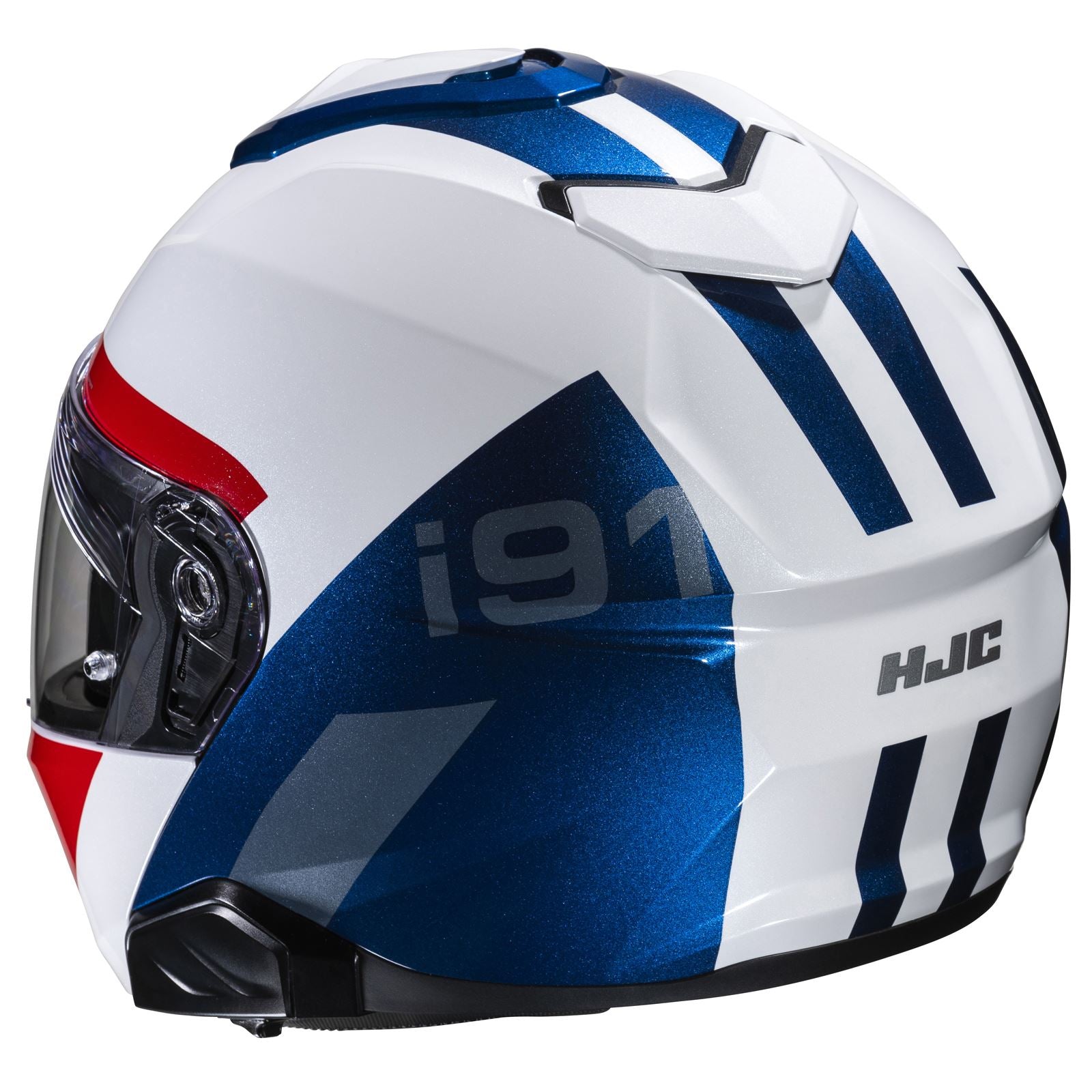 HJC I91 Bina Helmet - Red/White/Blue - MC-21_1415476