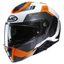 HJC I91 Carst Helmet - Silver/Orange/White - MC-7_1417576