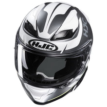HJC F71 Bard Helmet - Black/White/Hi-Vis - MC-4HSF_1413567