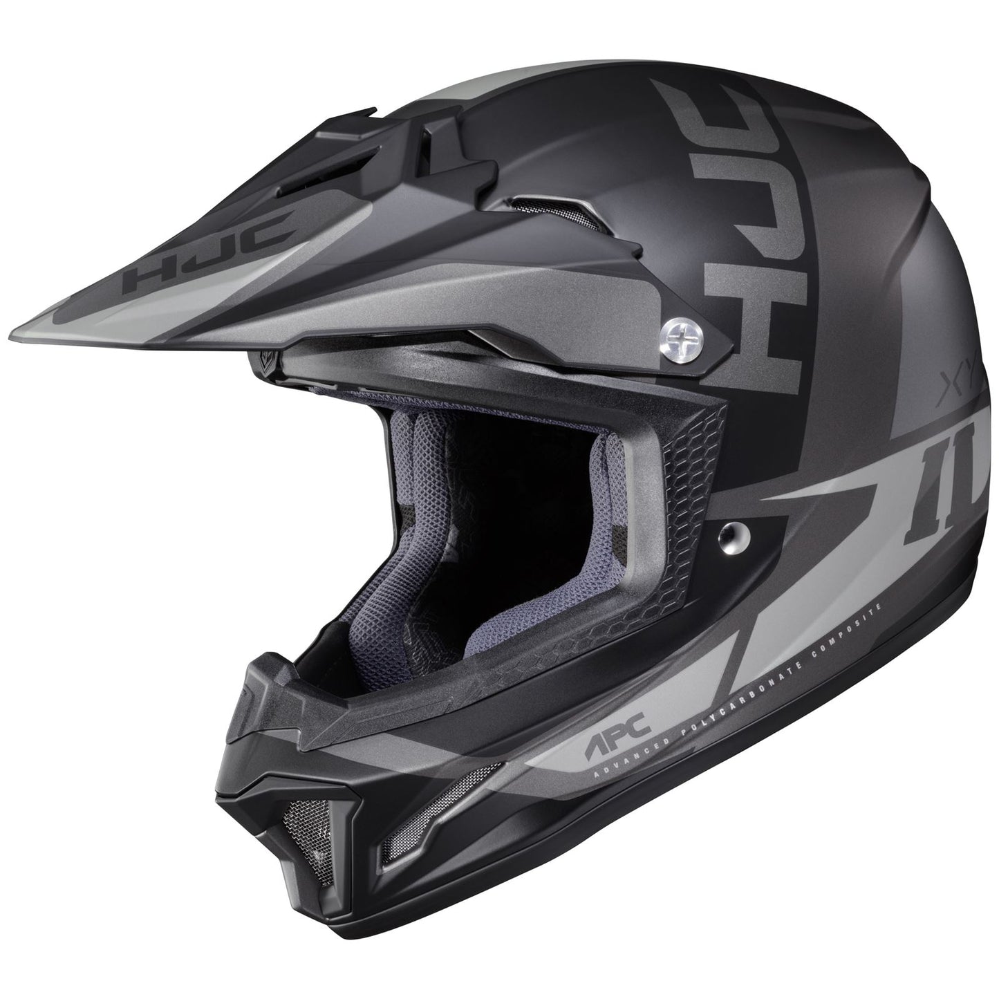 HJC CL-XY II Creed Helmet - Black/Silver/Grey - MC-5SF_1417677