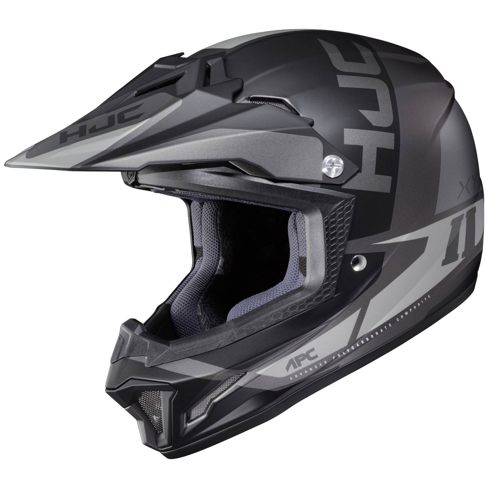 HJC CL-XY II Creed Helmet - Black/Silver/Grey - MC-5SF_1417677