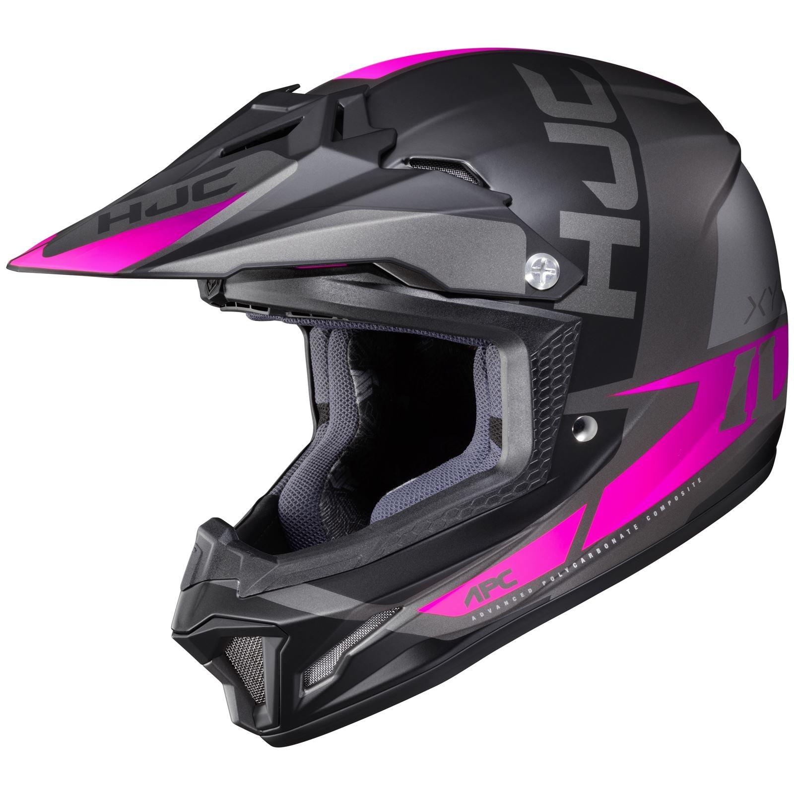 HJC CL-XY 2 Creed Youth Helmet - Black/Pink MC-8SF - Small OPEN BOX [MPN: 0865-2938-04]_1995448