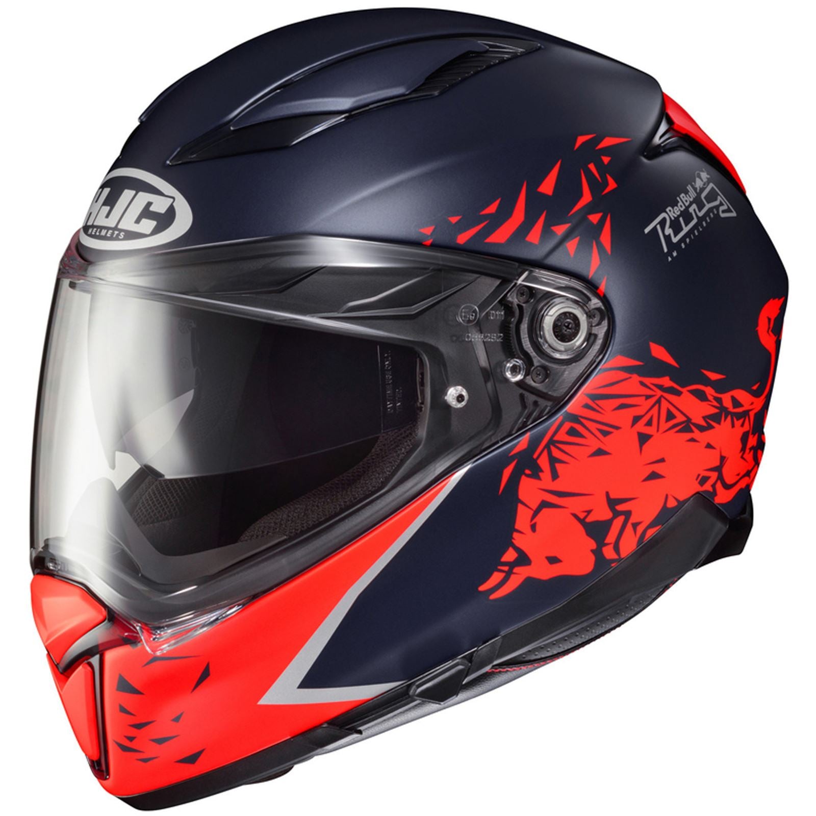 HJC F70 Red Bull Spielberg Helmet - MC-21SF - X-Small 0880-1821-03_1537497