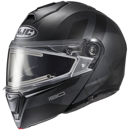 I90 Syrex Snow Helmet - Black/Silver - MC-5SF - 2XL_1413896