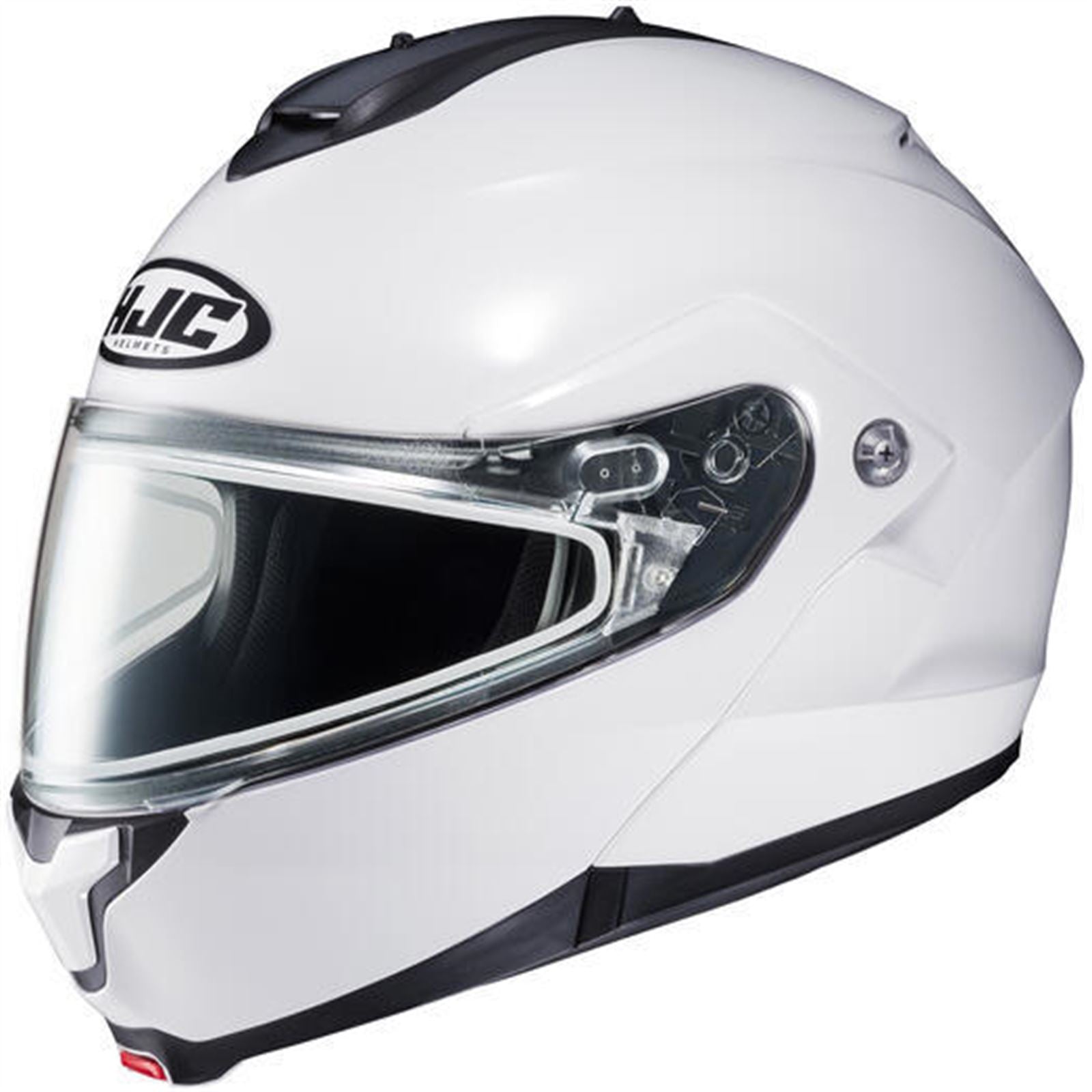 HJC C91 Helmet - Electric Shield - Semi-Flat Pearl White - 2X-Large 1247-0149-08_1541268