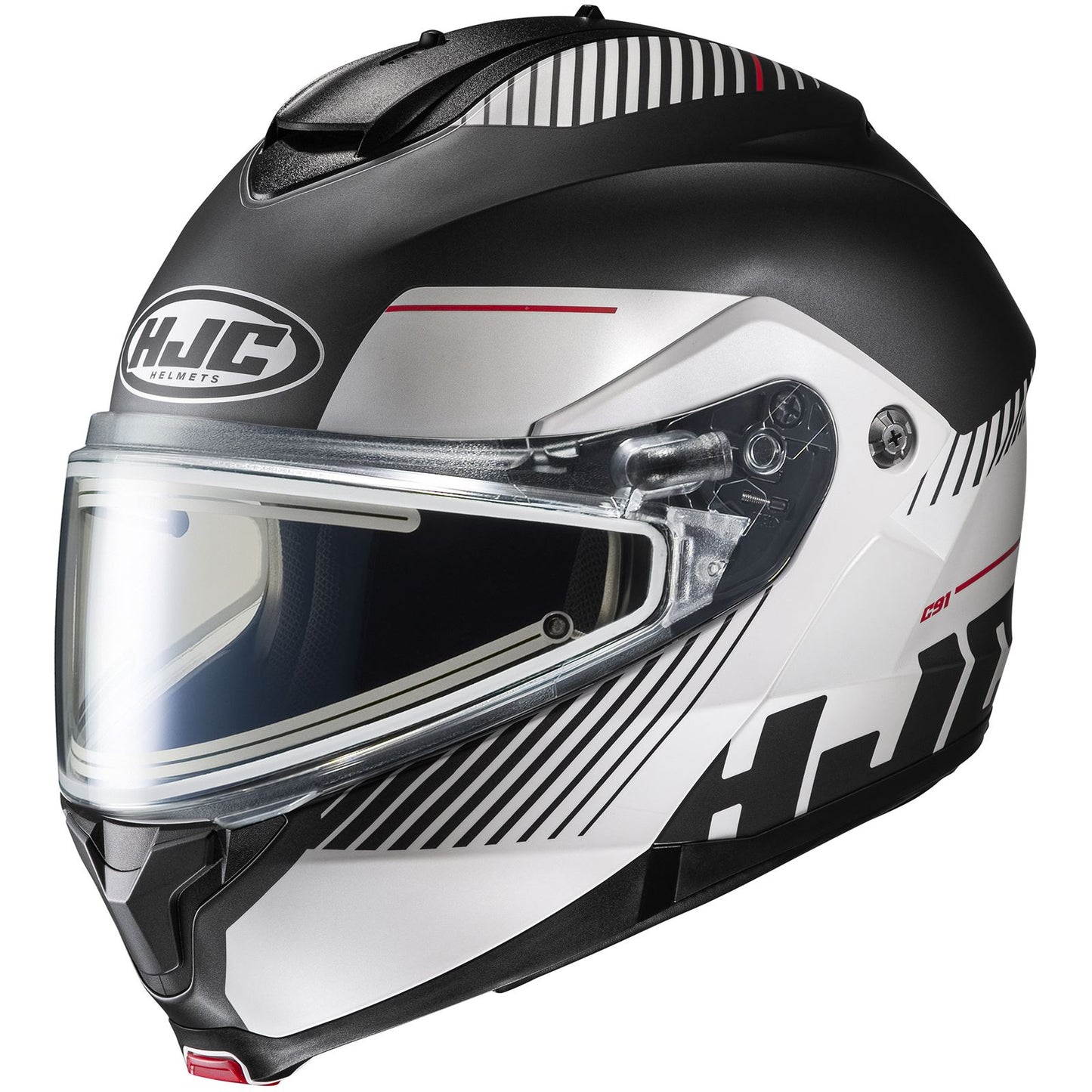 HJC C91 Prod Snow Helmet - MC-5SF - Medium CLOSEOUT [MPN: 1247-1135-05]_1781448