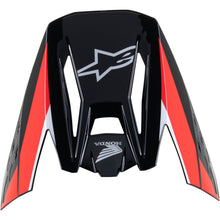 Alpinestars SM5 Visor - Honda - Black/Red Glossy [MPN: 8988023-1333-TU]_1367419