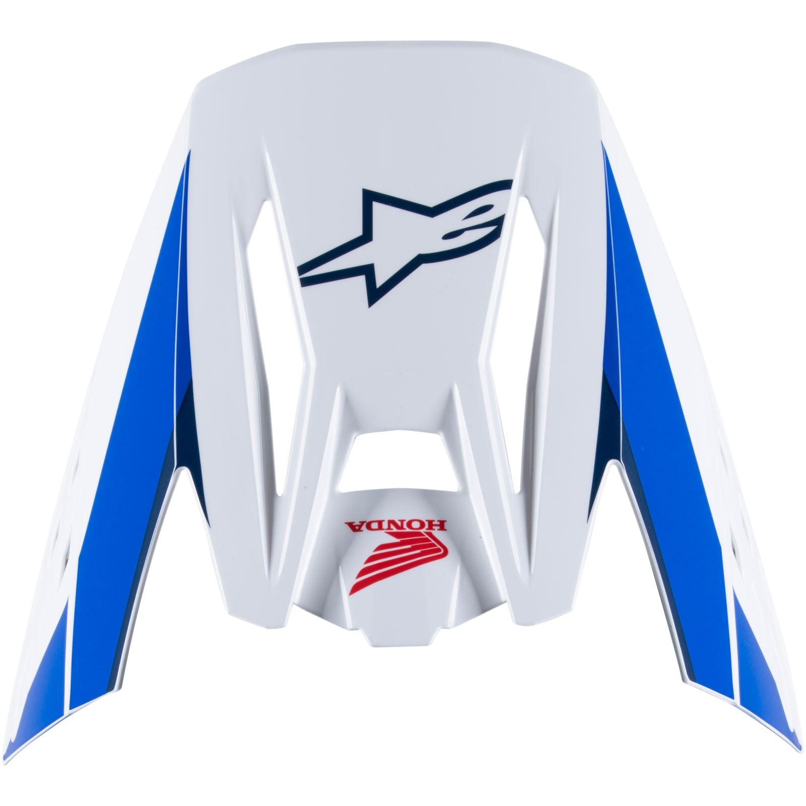 Alpinestars SM5 Visor - Honda - White/Blue/Red Glossy [MPN: 8988023-2217-TU]_1367420