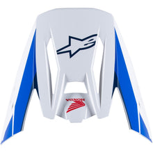 Alpinestars SM5 Visor - Honda - White/Blue/Red Glossy [MPN: 8988023-2217-TU]_1367420
