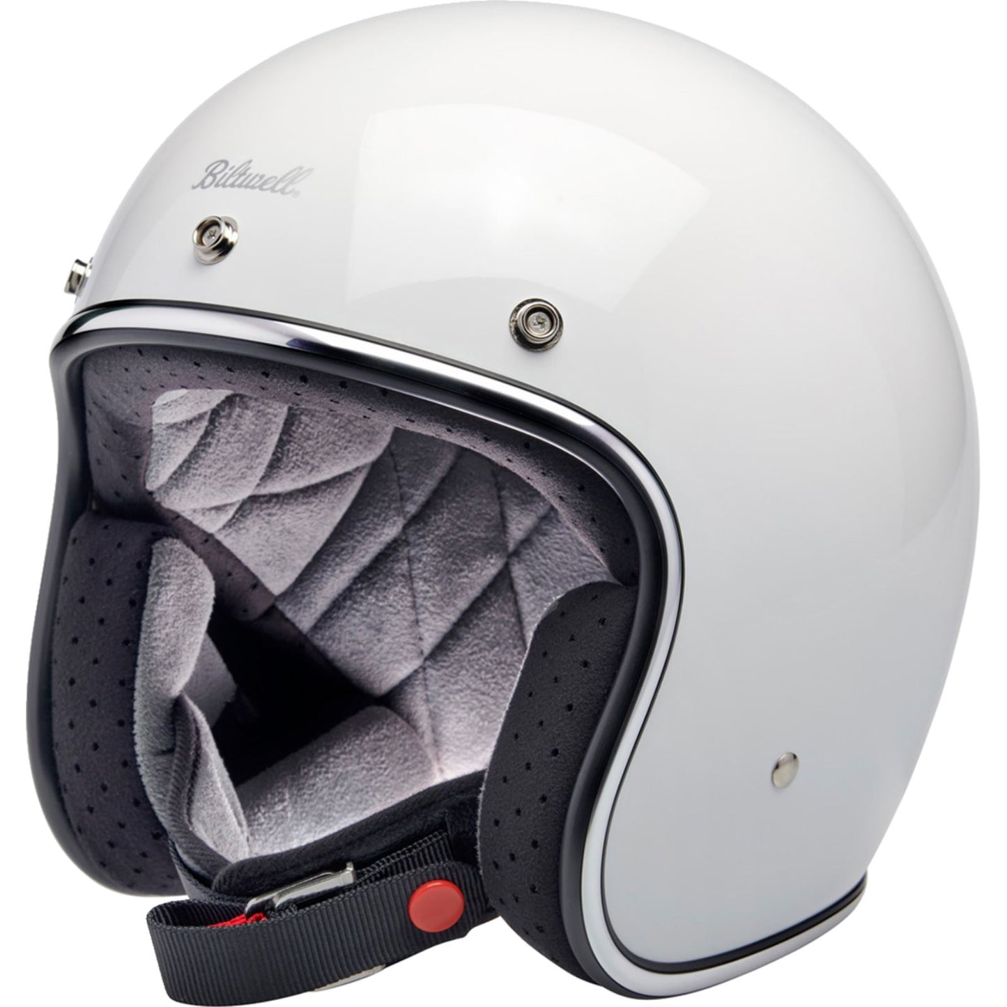 Biltwell Inc. Bonanza Helmet - Gloss White_1367762