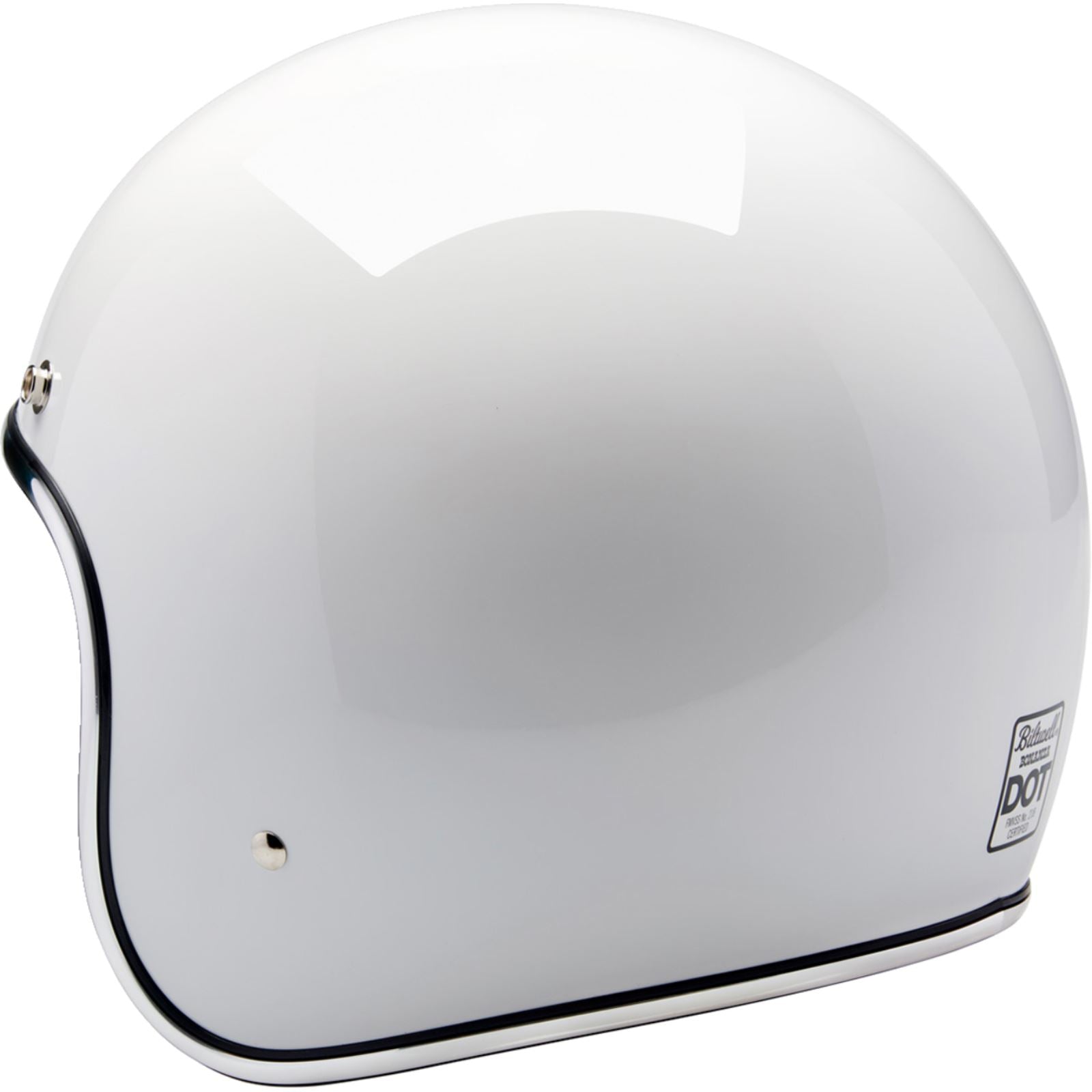 Biltwell Inc. Bonanza Helmet - Gloss White_1367765