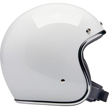 Biltwell Inc. Bonanza Helmet - Gloss White_1367791