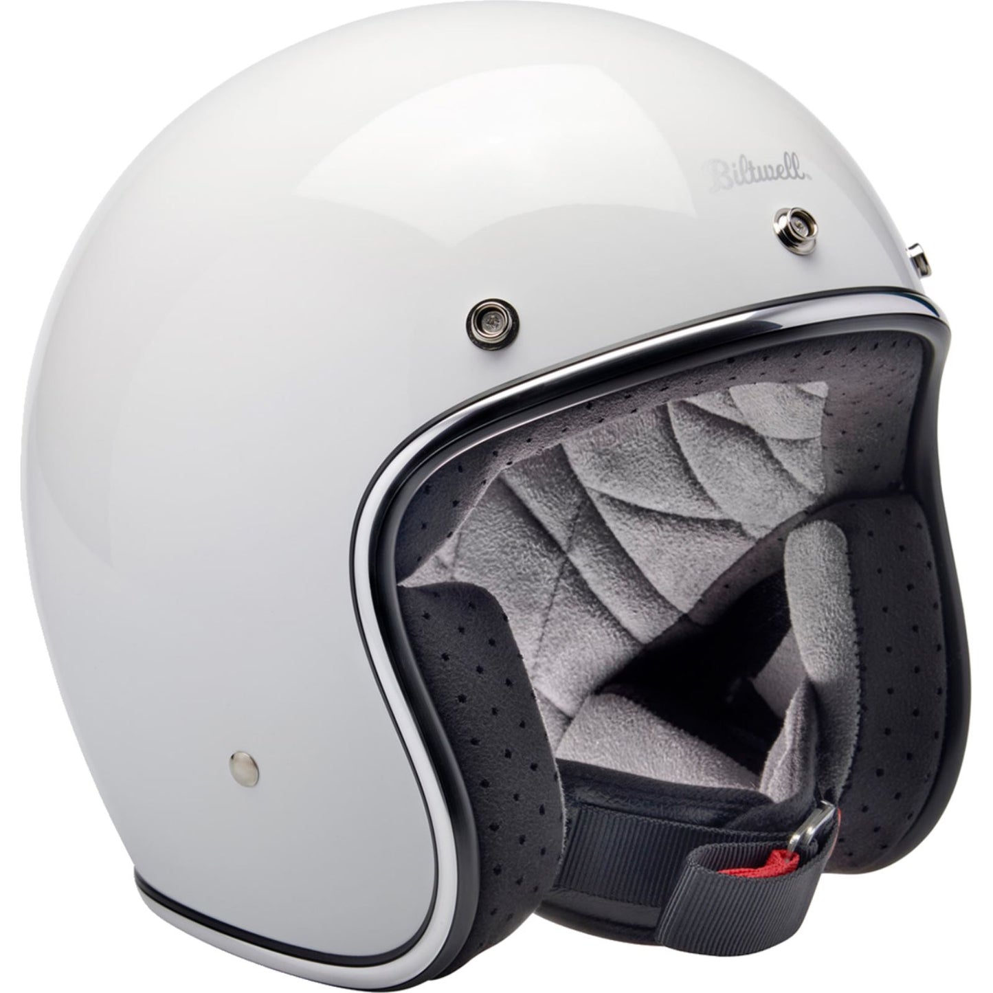 Biltwell Inc. Bonanza Helmet - Gloss White_1367815