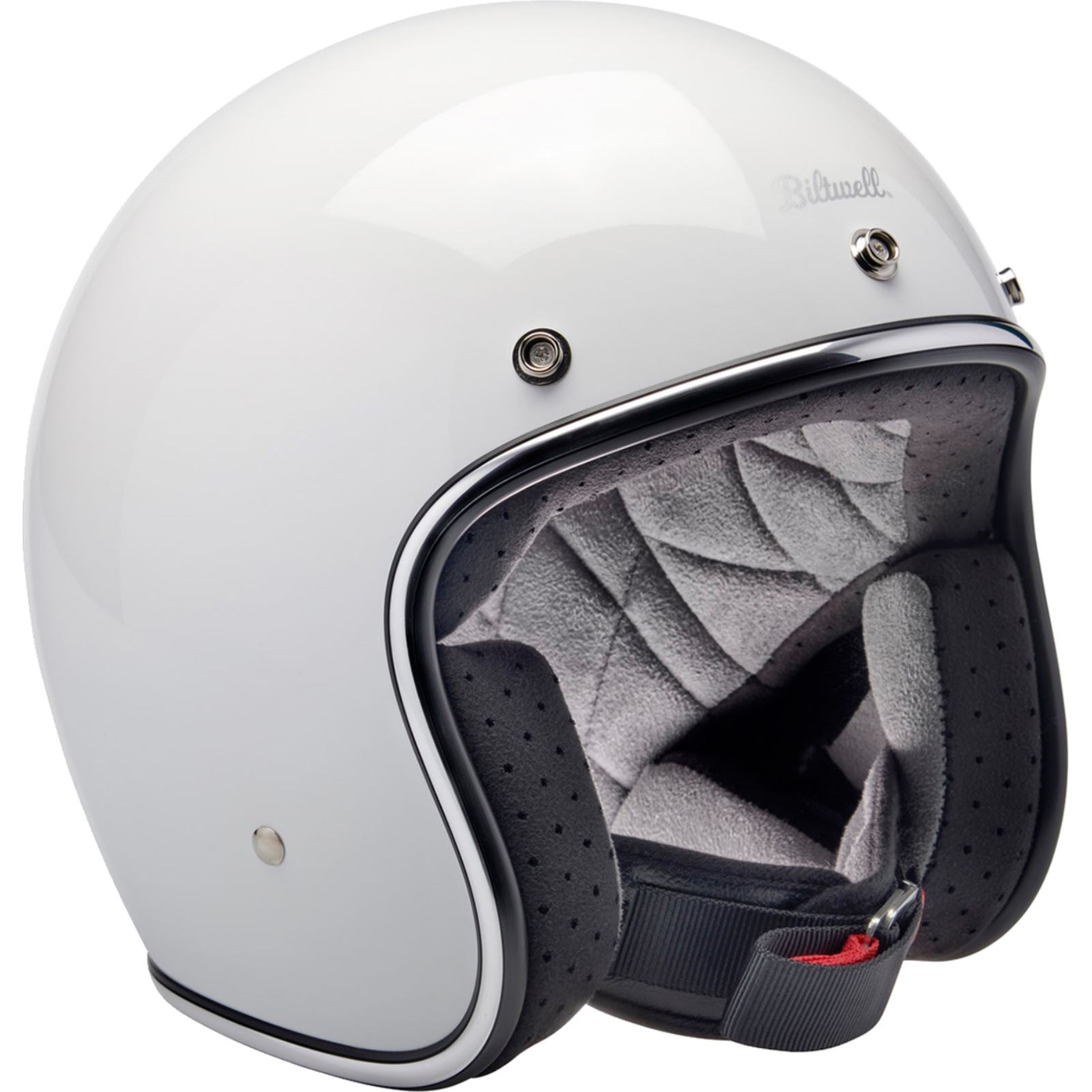 Biltwell Inc. Bonanza Helmet - Gloss White_1367815