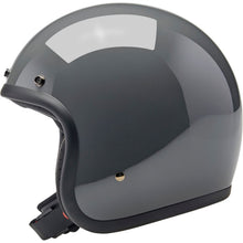 Biltwell Inc. Biltwell Bonanza Helmet - Gloss Storm Gray_1367799