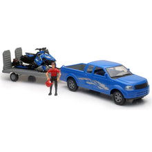 New-Ray Toys Pick-up Truck with Polaris Snowmobile - Scale 1:18 SS-37406A_1531704