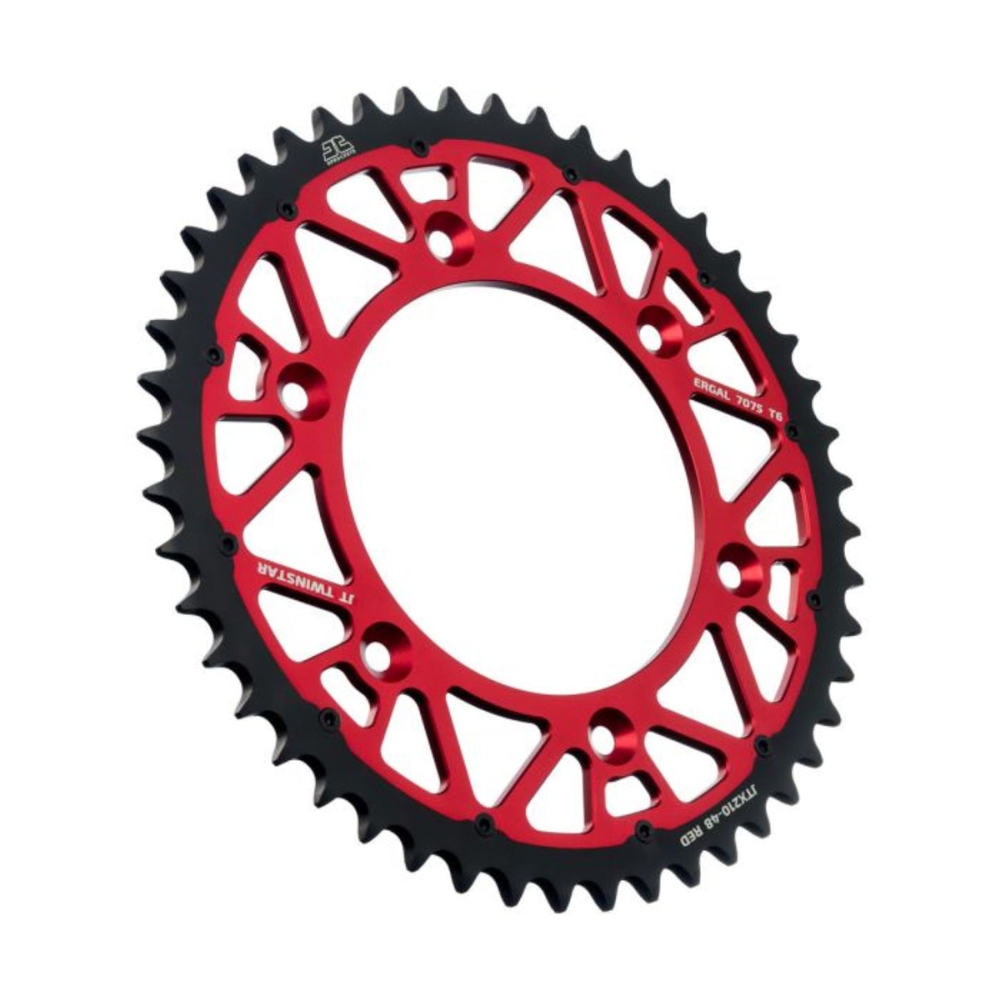 JT Sprockets Twinstar Sprocket - Red 48-Tooth  JTX210.48RED_1370197