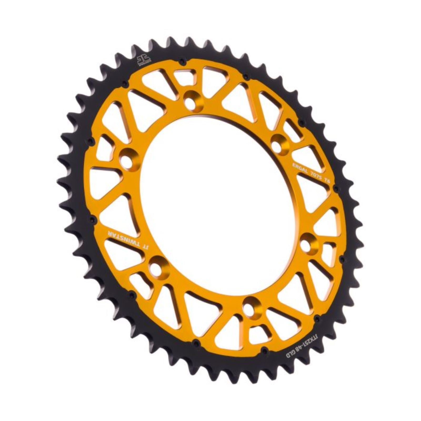 JT Sprockets Twinstar Sprocket - Gold 48-Tooth  JTX251.48GLD_1370202