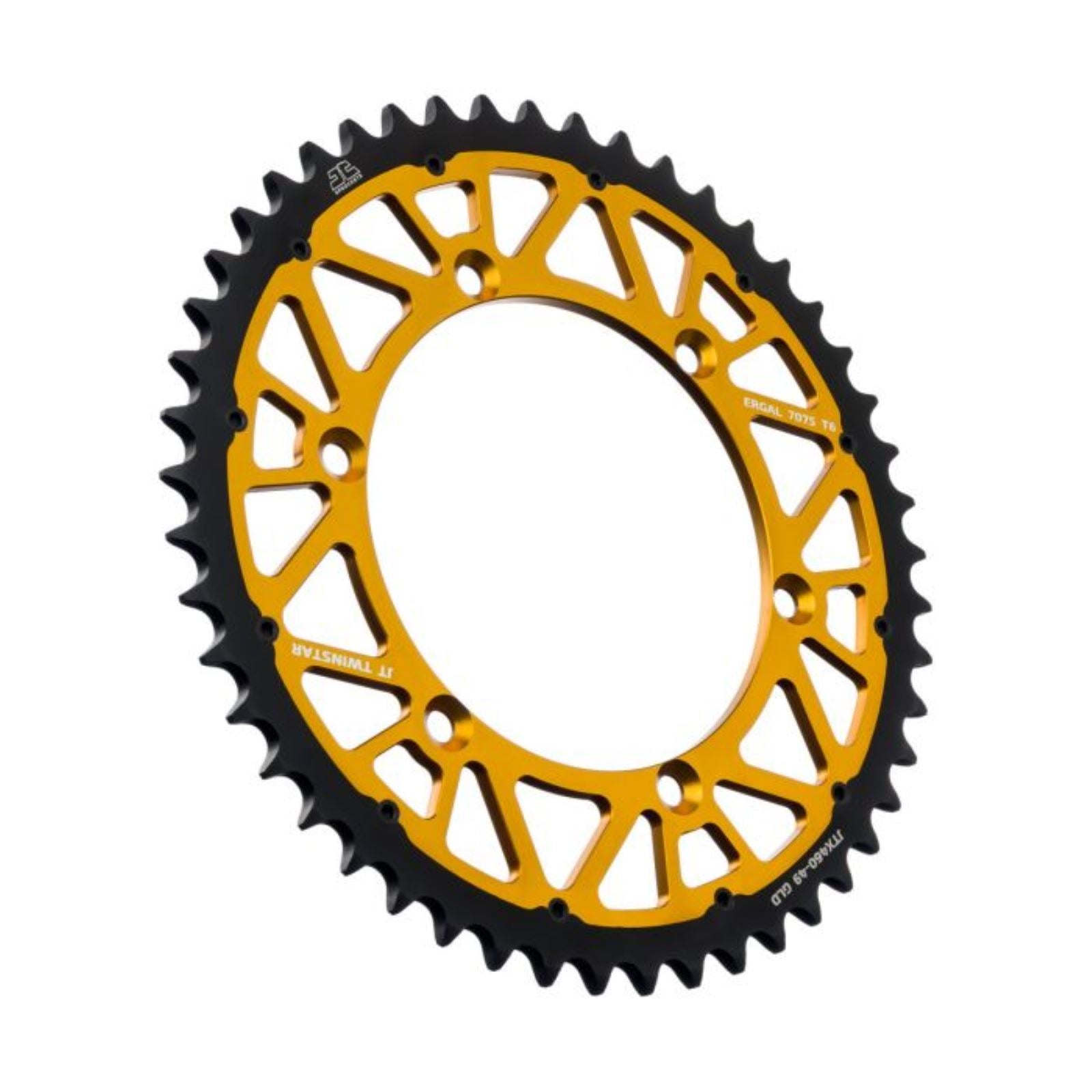 JT Sprockets Twinstar Sprocket - Gold 49-Tooth  JTX460.49GLD_1370207