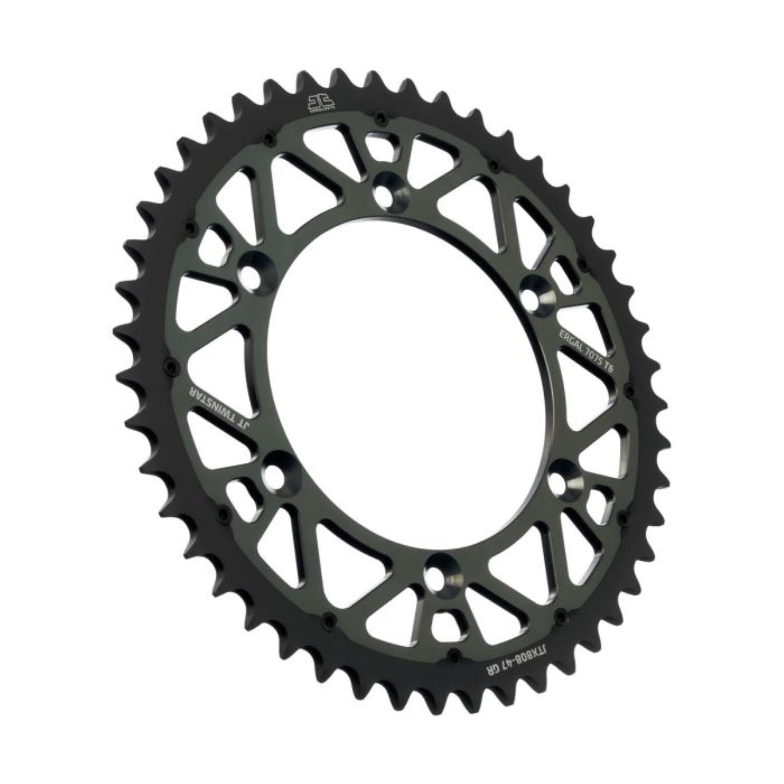 JT Sprockets Twinstar Sprocket - Green 47-Tooth JTX808.47GR_1370171