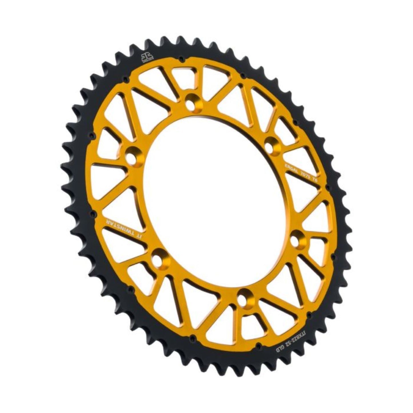 JT Sprockets Twinstar Sprocket - Gold 52-Tooth  JTX822.52GLD_1370177