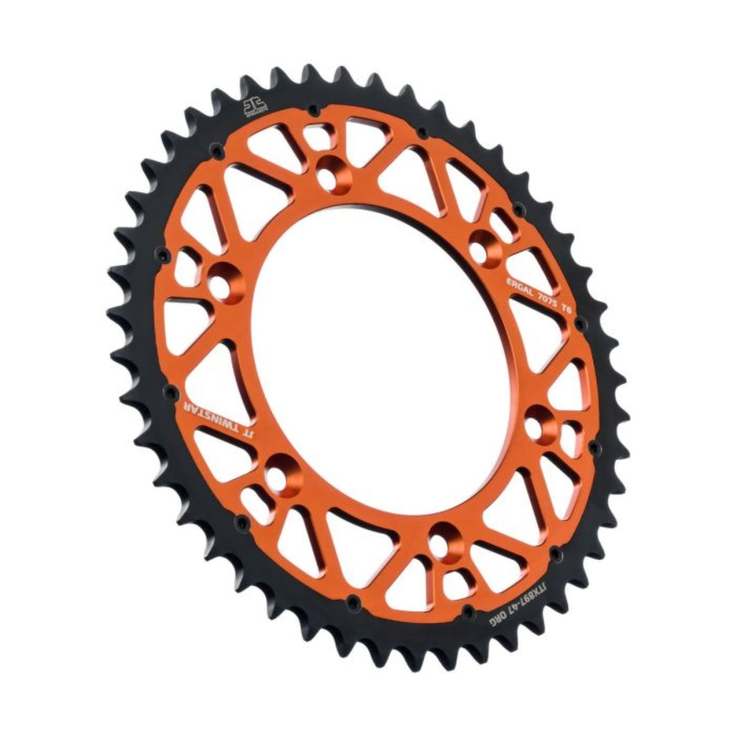 JT Sprockets Twinstar Sprocket - Orange 47-Tooth JTX897.47ORG_1370182