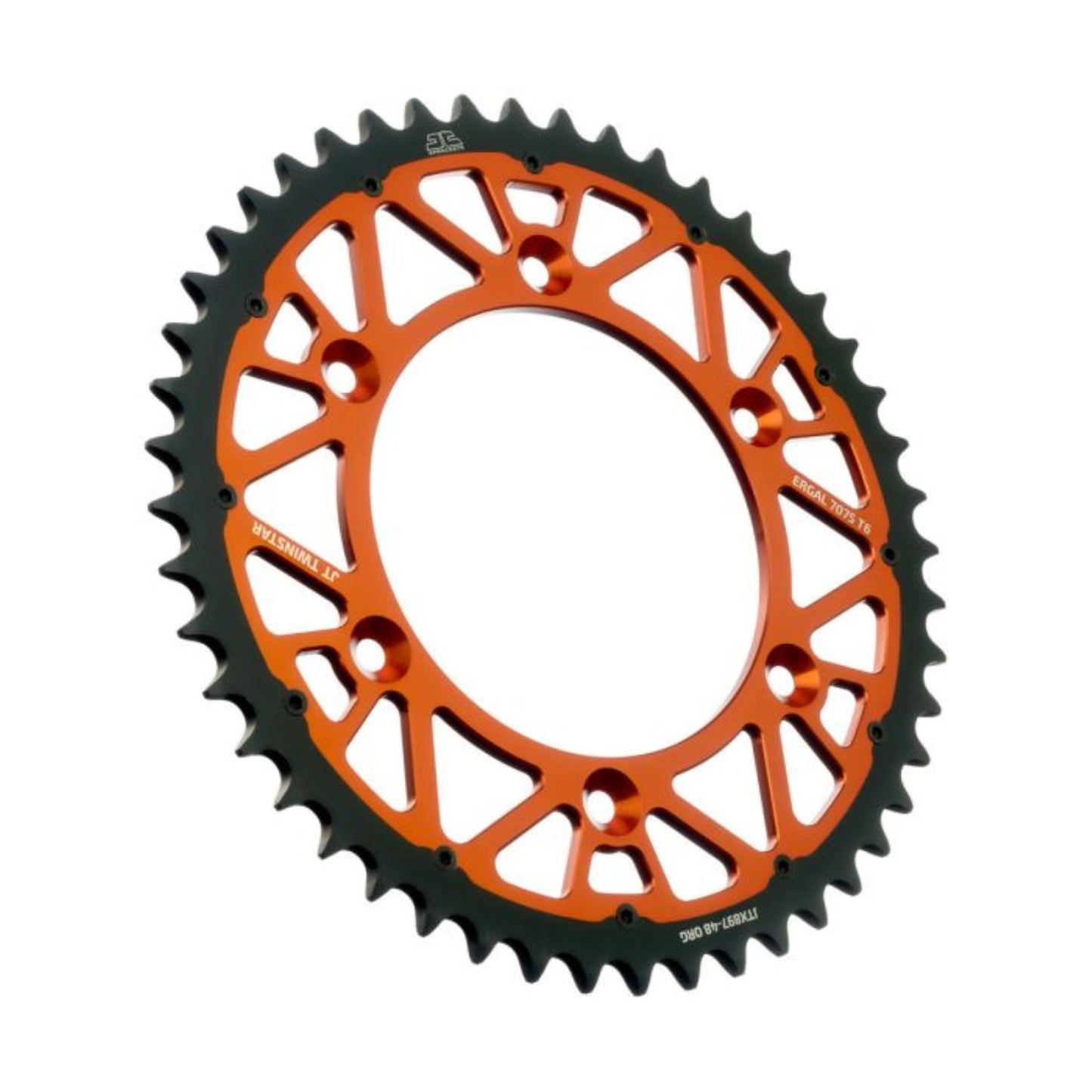 JT Sprockets Twinstar Sprocket - Orange 48-Tooth JTX897.48ORG_1370183